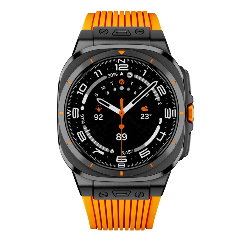 Super Bequem Samsung Galaxy Watch Ultra 47mm Silikon Armband