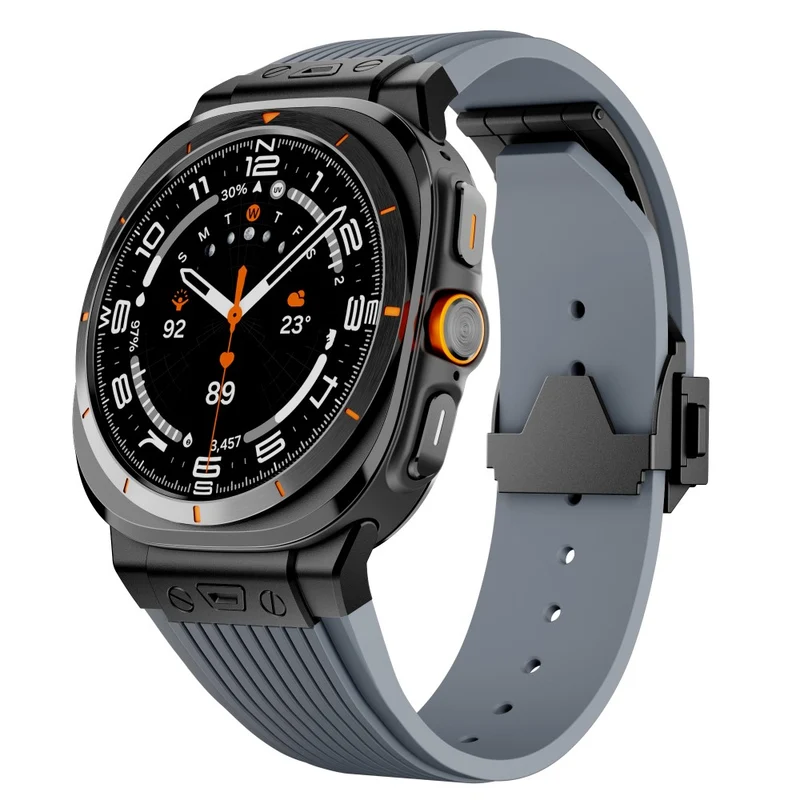 Super Bequem Samsung Galaxy Watch Ultra 47mm Silikon Armband