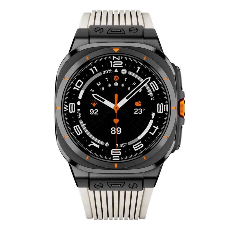 Super Bequem Samsung Galaxy Watch Ultra 47mm Silikon Armband