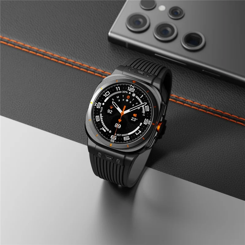 Super Bequem Samsung Galaxy Watch Ultra 47mm Silikon Armband