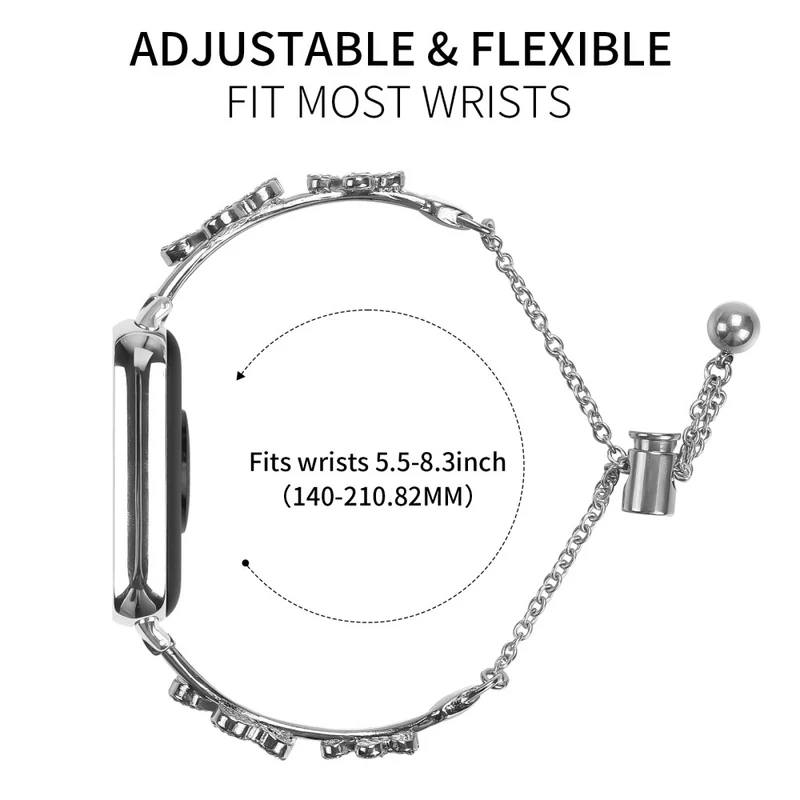 Super Haltbar Xiaomi Smart Band 8 Pro Metall Armband