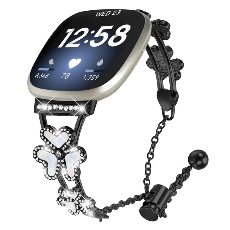 Mega Zuverlässig Fitbit Versa 4 / Fitbit Sense 2 Metall Universell Armband