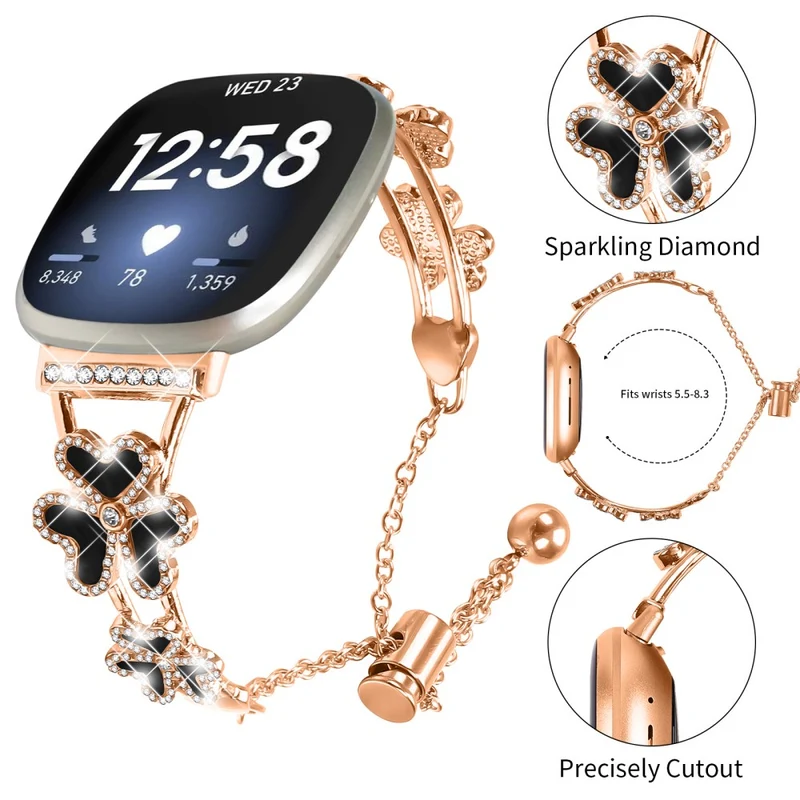 Super Cool Fitbit Versa 3 / Fitbit Sense Metall Armband