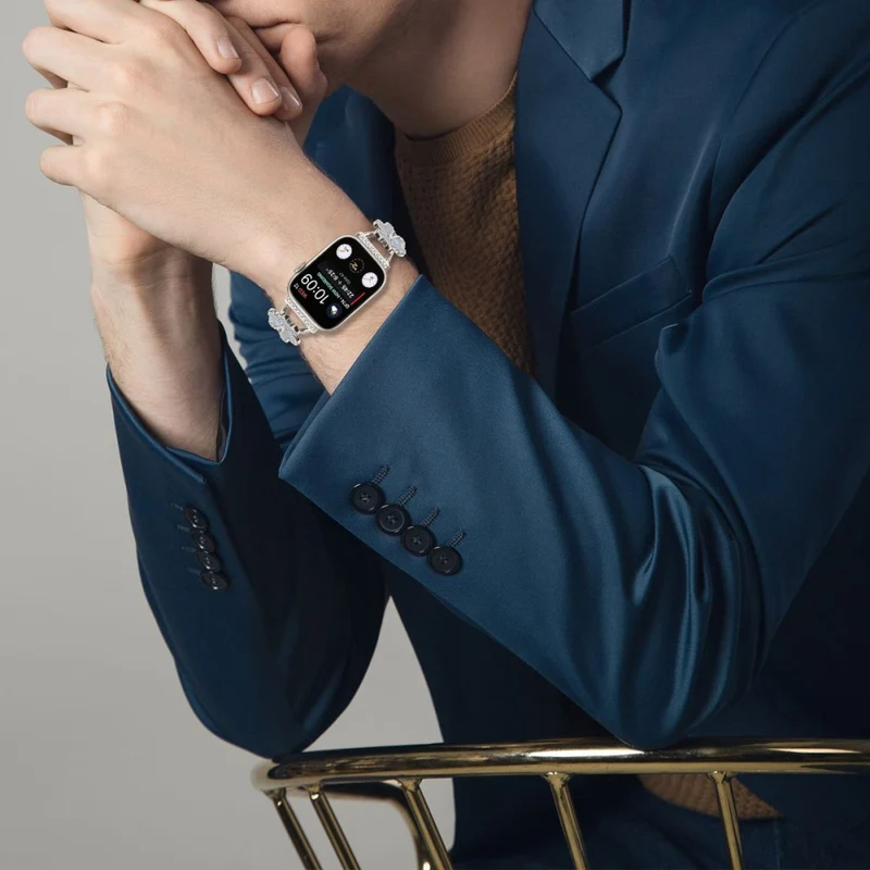 Auffallend Gut Apple Smartwatch Metall Universell Armband