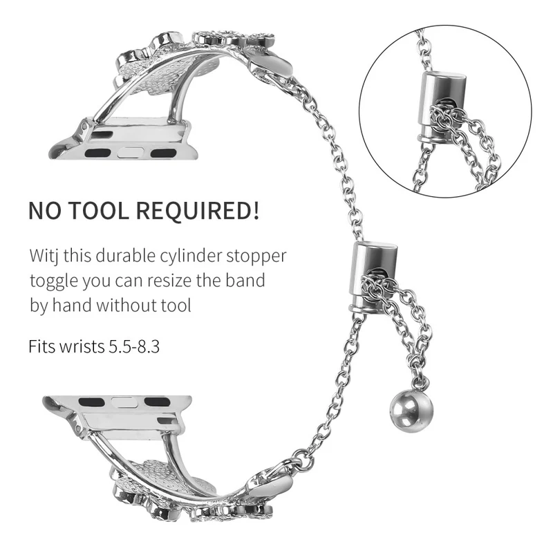 Mega Zäh Apple Smartwatch Metall Universell Armband