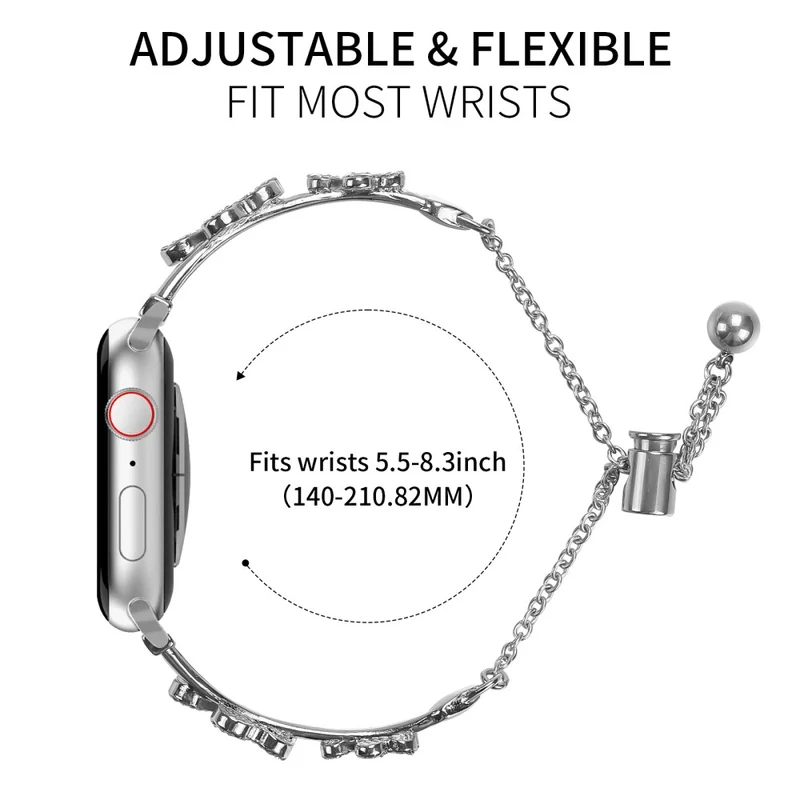 Mega Zäh Apple Smartwatch Metall Universell Armband