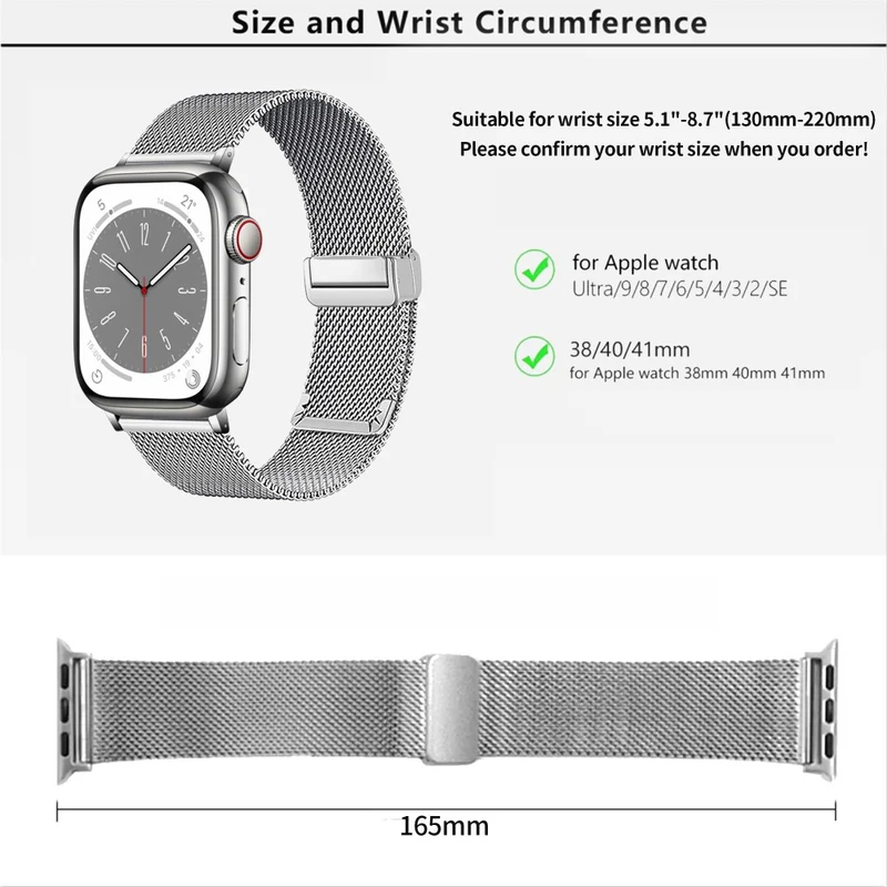 Absolut Niedlich Apple Smartwatch Metall Universell Armband