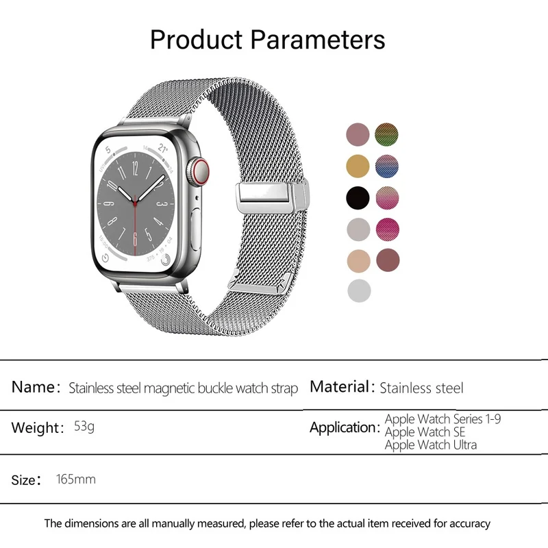 Absolut Niedlich Apple Smartwatch Metall Universell Armband