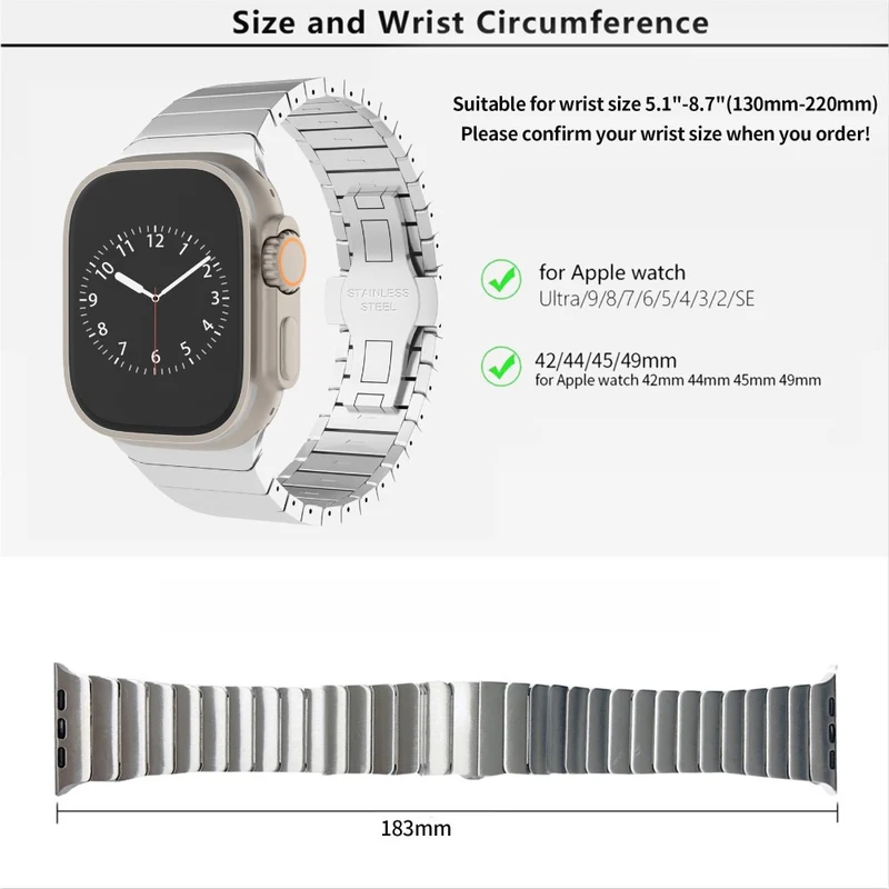 Bemerkenswert Fantastisch Apple Smartwatch Metall Universell Armband