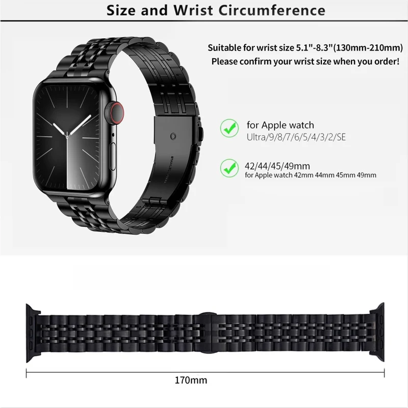 Stark Apple Smartwatch Metall Universell Armband