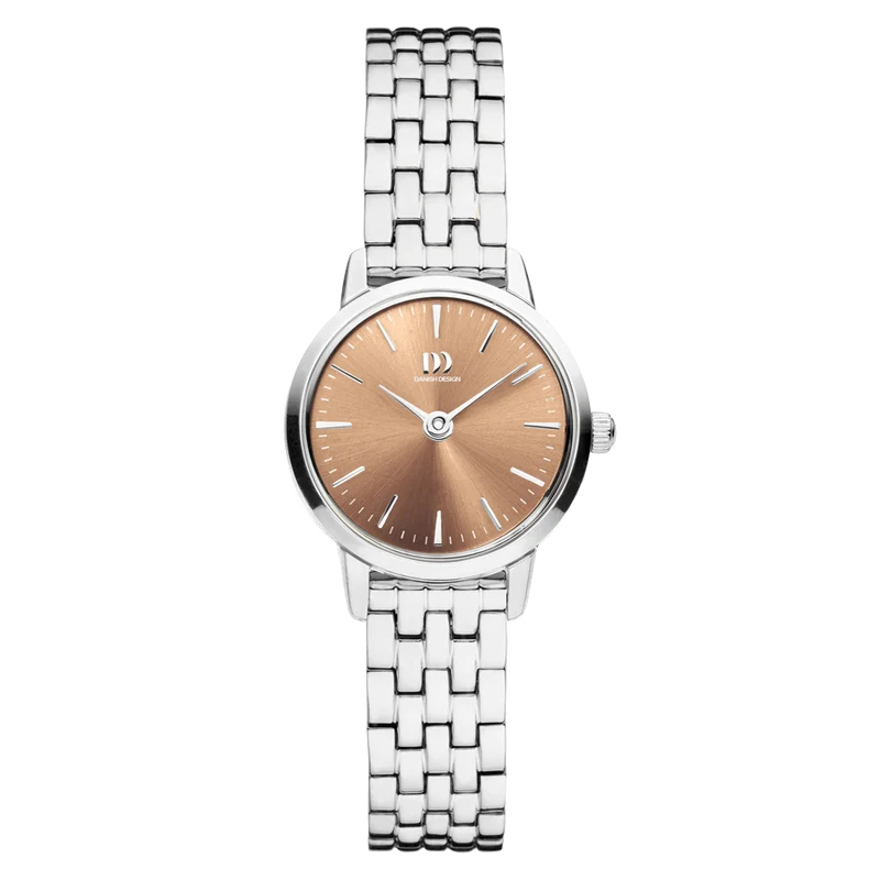 Danish Design Akilia IV94Q1268 Damenuhr Silber • Mineralglas • Zeitloses Kettenarmband