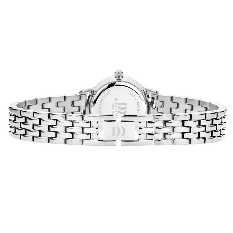 Danish Design Akilia IV93Q1268 Damenuhr Salbeigrün • Mineralglas • Schnellwechselsystem