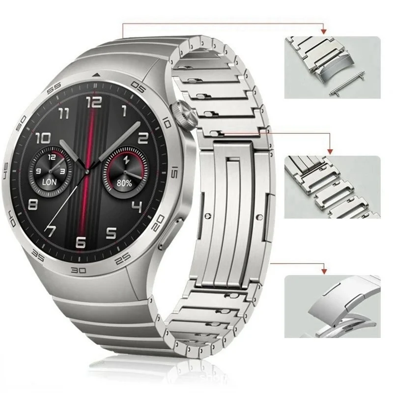 Absolut Sympathisch Huawei Watch GT 5 Pro 46mm / Huawei WATCH GT 5 46 mm Metall Universell Armband