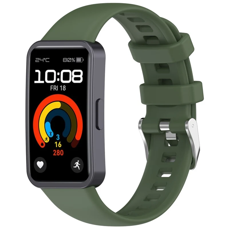 Sehr Angenehm Huawei Band 8 / Huawei Band 9 Silikon Universell Armband
