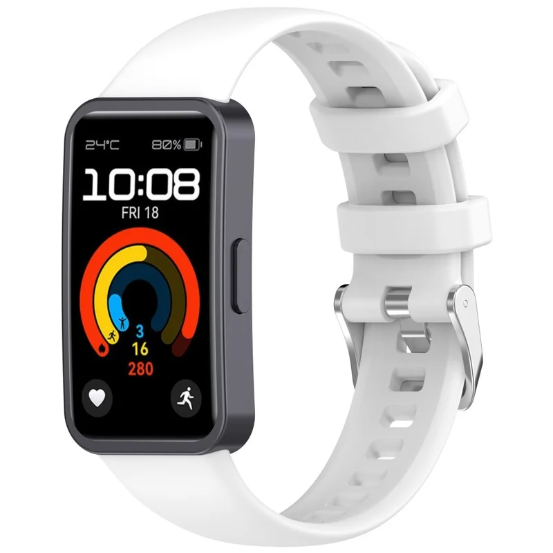 Sehr Angenehm Huawei Band 8 / Huawei Band 9 Silikon Universell Armband