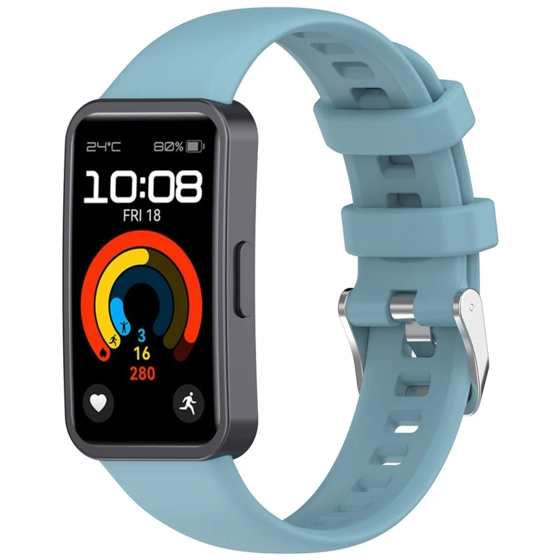 Sehr Angenehm Huawei Band 8 / Huawei Band 9 Silikon Universell Armband