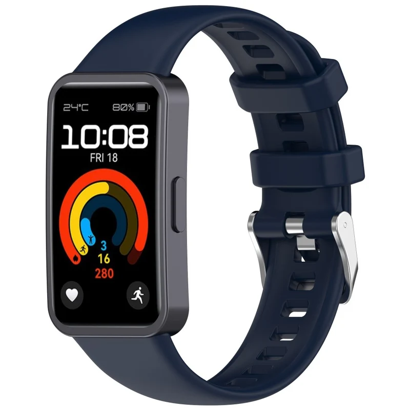 Sehr Angenehm Huawei Band 8 / Huawei Band 9 Silikon Universell Armband