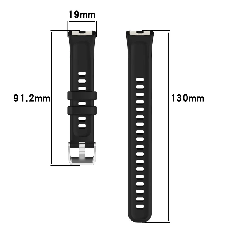 Sehr Angenehm Huawei Band 8 / Huawei Band 9 Silikon Universell Armband