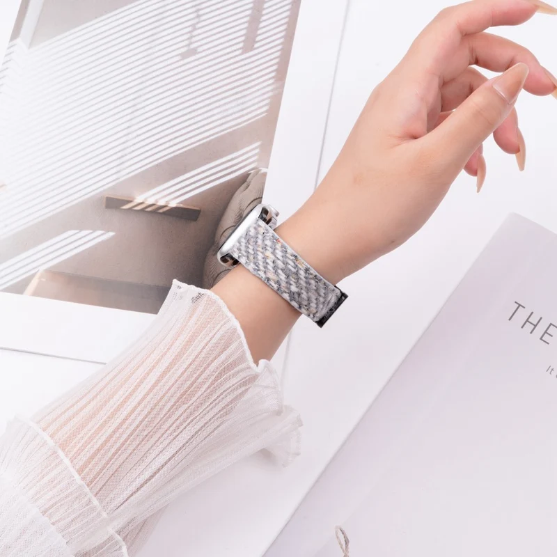 Wirklich Schön Apple Smartwatch Echtes Leder Universell Armband