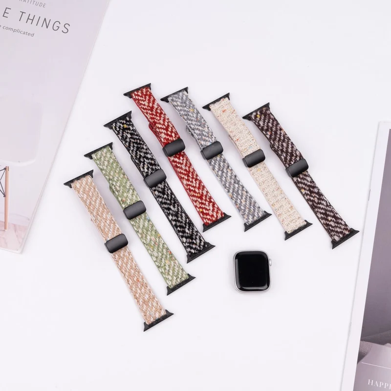 Wirklich Schön Apple Smartwatch Echtes Leder Universell Armband