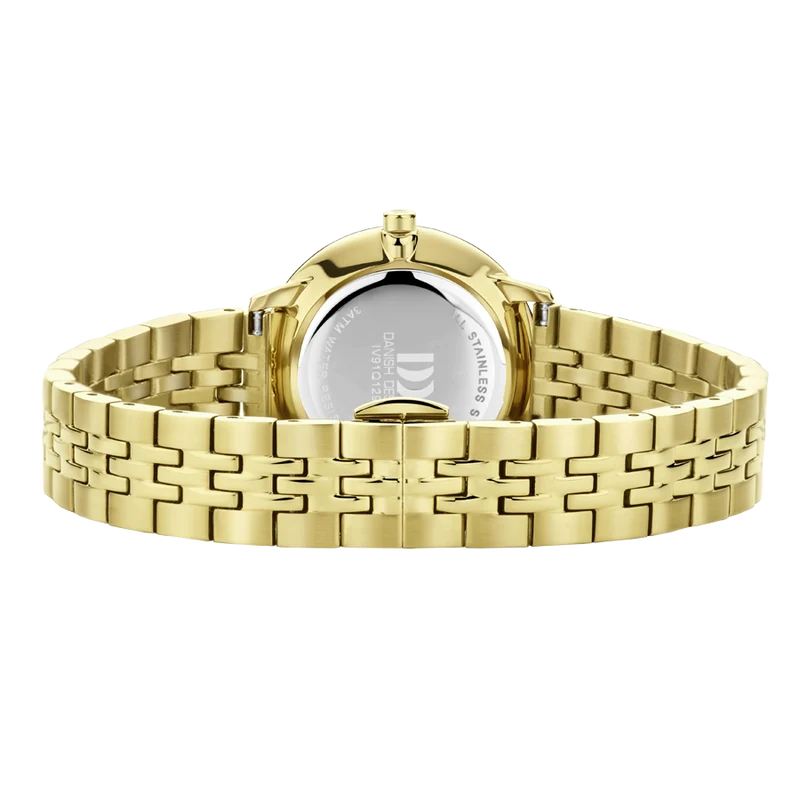 Danish Design Lana IV91Q1294 Damenuhr Gold • Mineralglas • Analoges Quarzwerk