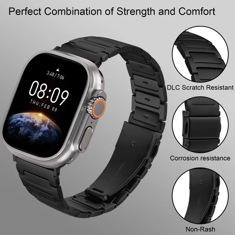 Super Cool Apple Smartwatch Metall Universell Armband