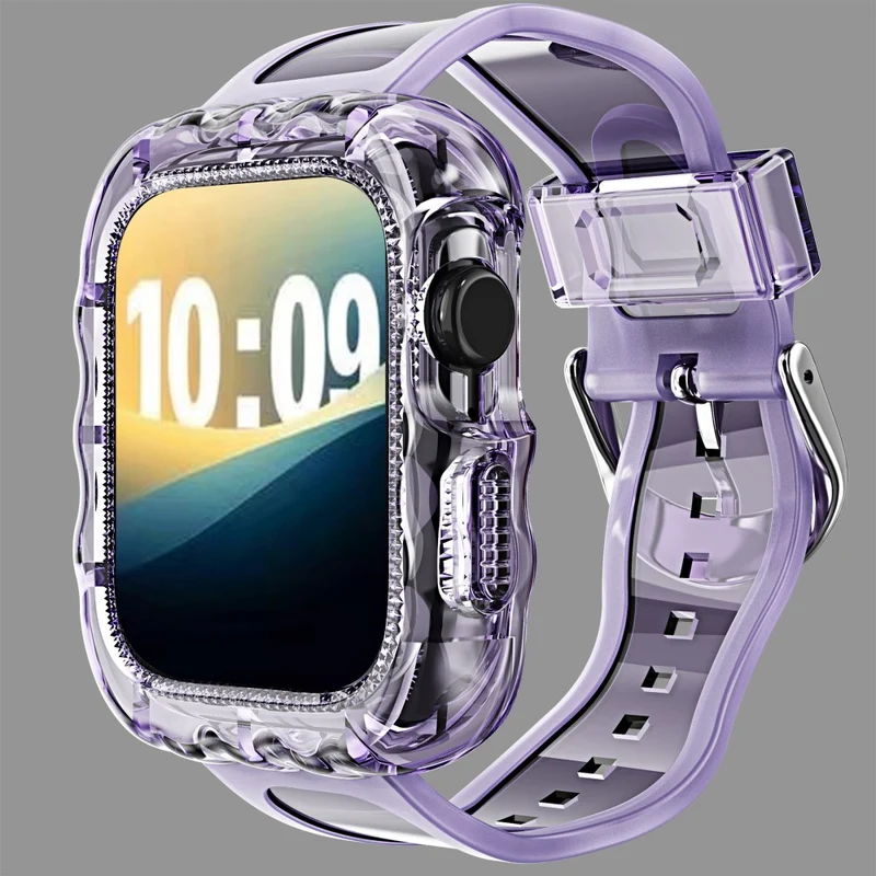 Bequem Apple Watch Series 10 46mm Silikon Armband