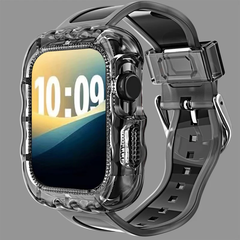 Bequem Apple Watch Series 10 46mm Silikon Armband