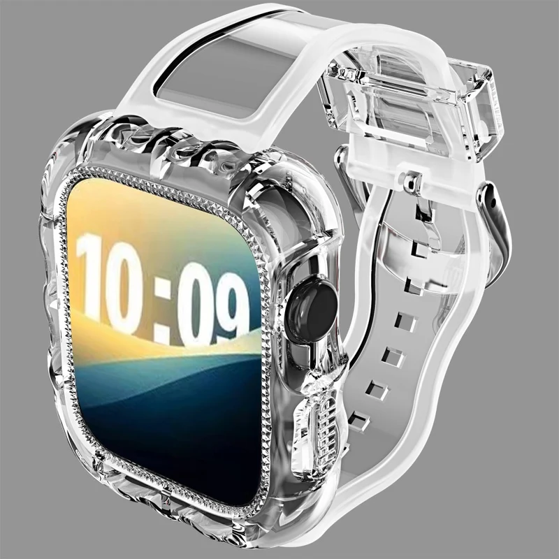 Bequem Apple Watch Series 10 46mm Silikon Armband