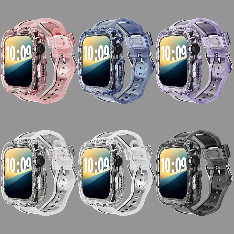 Süß Apple Watch Series 10 42mm Silikon Armband