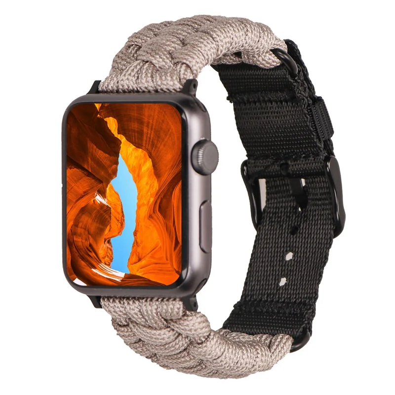 Super Stark Apple Smartwatch Nylon Universell Armband