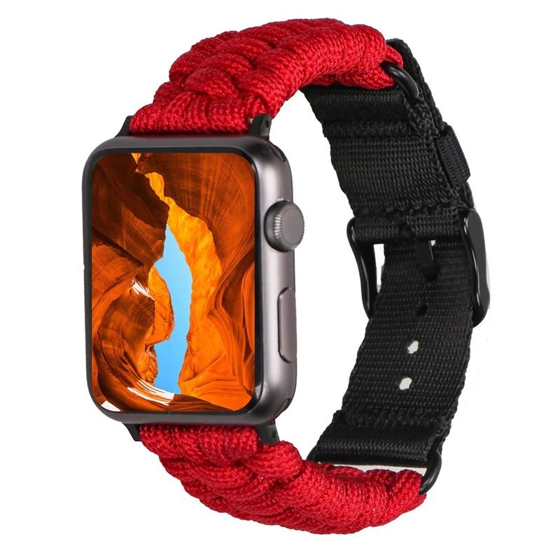 Super Stark Apple Smartwatch Nylon Universell Armband