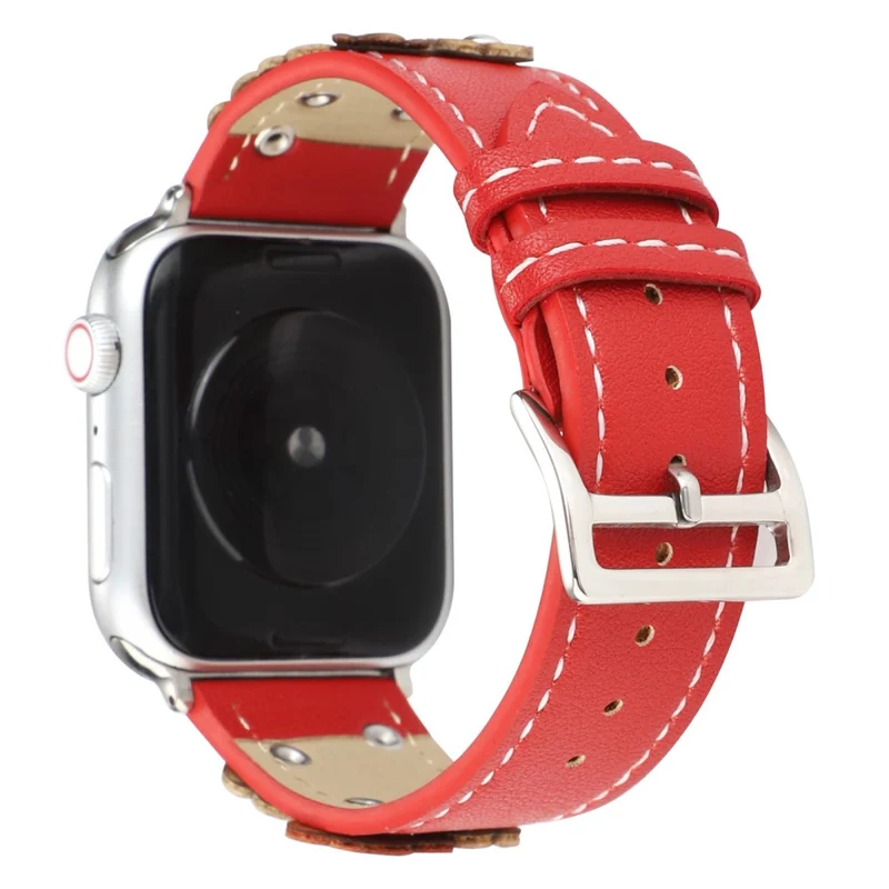 Modisch Apple Smartwatch Kunstleder Universell Armband