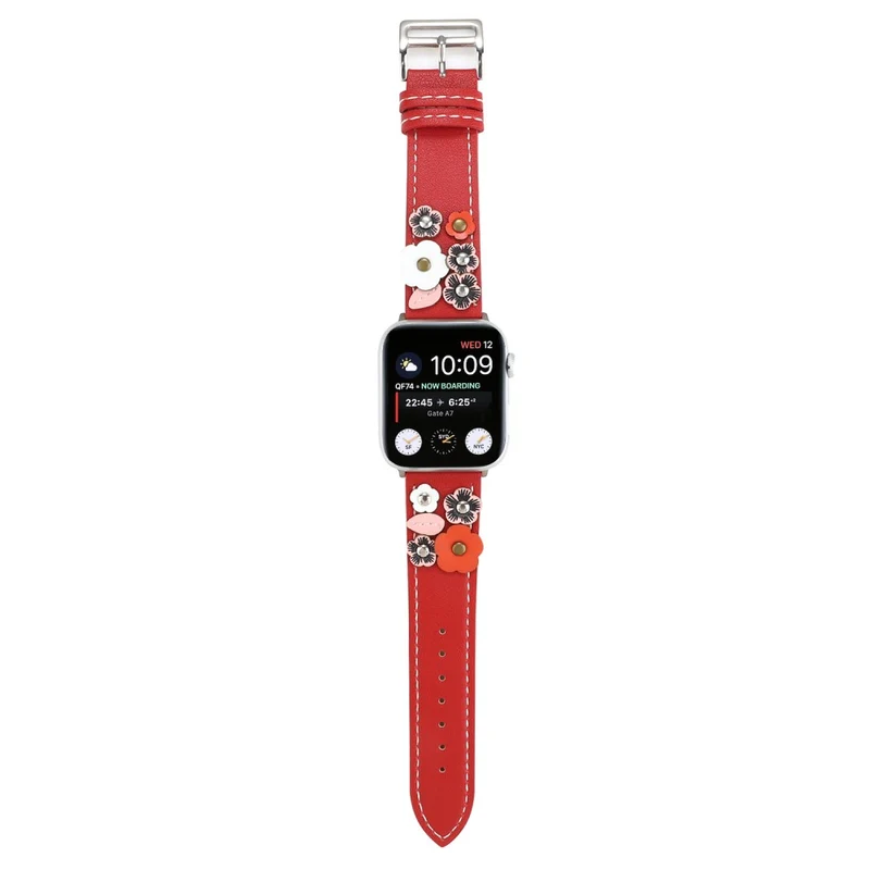 Absolut Bequem Apple Smartwatch Kunstleder Universell Armband