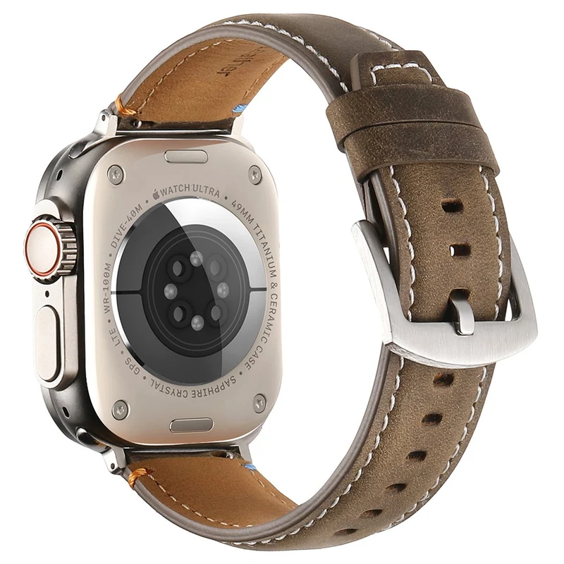 Mega Pflegeleicht Apple Smartwatch Echtes Leder Universell Armband