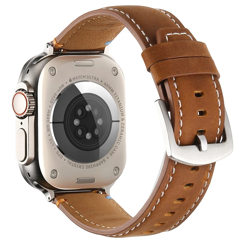 Mega Pflegeleicht Apple Smartwatch Echtes Leder Universell Armband