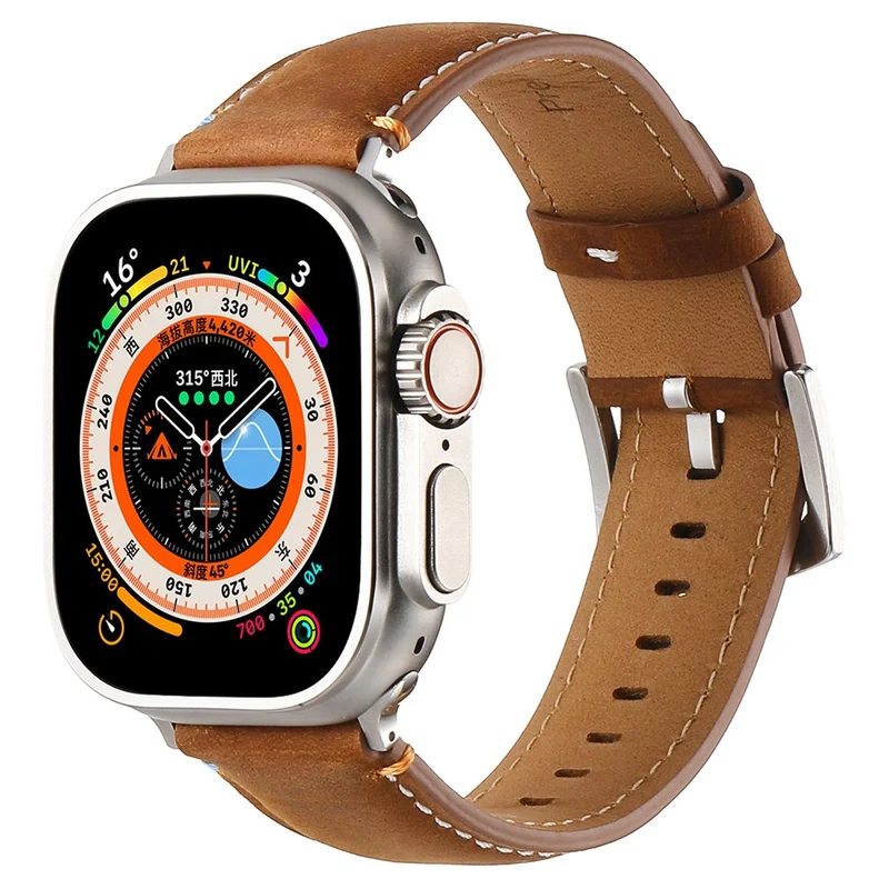 Mega Pflegeleicht Apple Smartwatch Echtes Leder Universell Armband