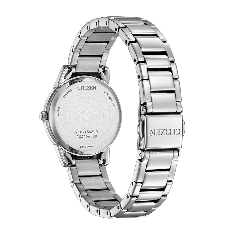 Citizen FE1241-71X Damenuhr Eco-Drive Elegance 29mm Grün • Solarantrieb • Datumsanzeige