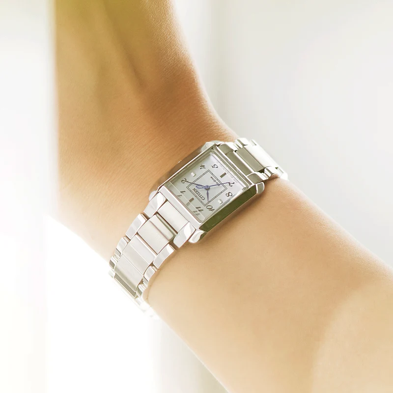 Citizen EW5600-87D Damenuhr Eco-Drive • Saphirglas • Perlmutt-Zifferblatt