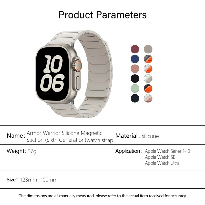 Weich Apple Smartwatch Silikon Universell Armband