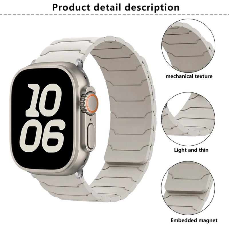 Weich Apple Smartwatch Silikon Universell Armband