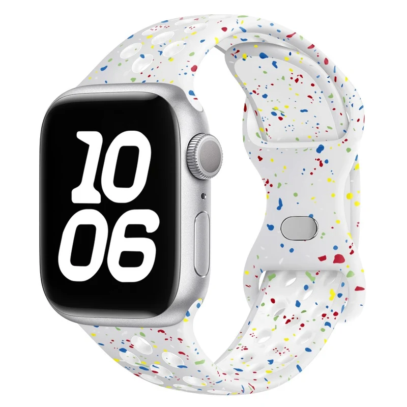 Sehr Angenehm Apple Smartwatch Silikon Universell Armband