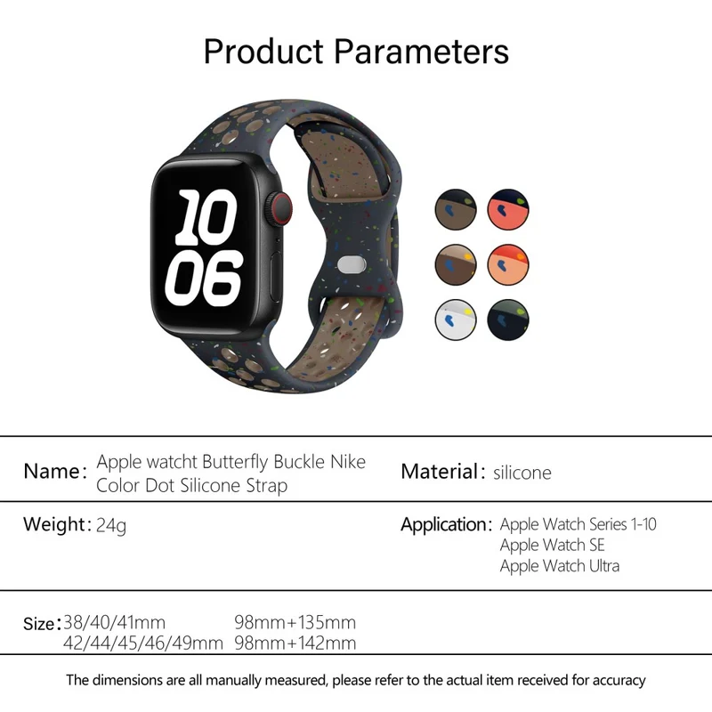 Sehr Angenehm Apple Smartwatch Silikon Universell Armband