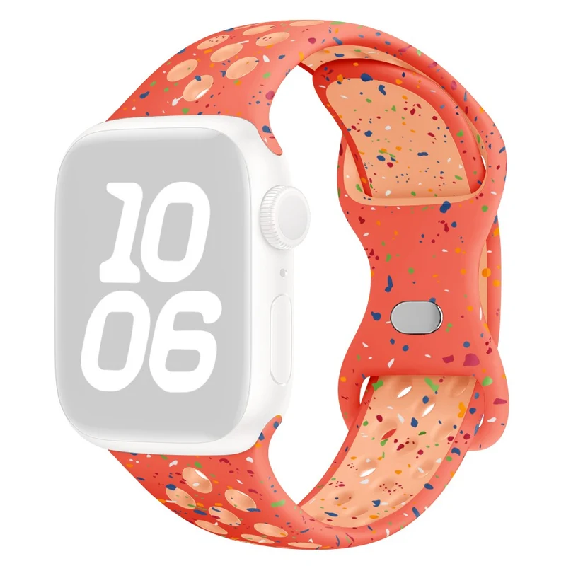 Sehr Angenehm Apple Smartwatch Silikon Universell Armband
