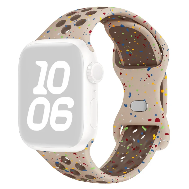 Sehr Angenehm Apple Smartwatch Silikon Universell Armband