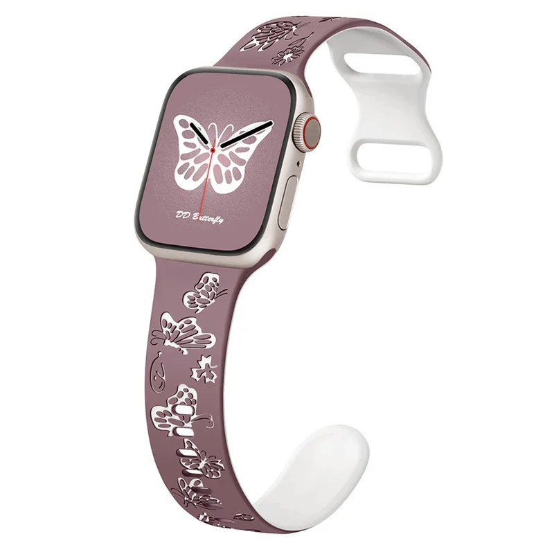 Wirklich Angenehm Apple Smartwatch Silikon Universell Armband