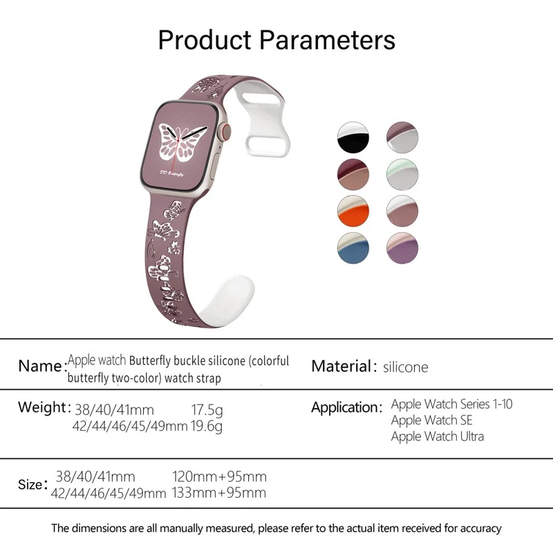 Wirklich Angenehm Apple Smartwatch Silikon Universell Armband