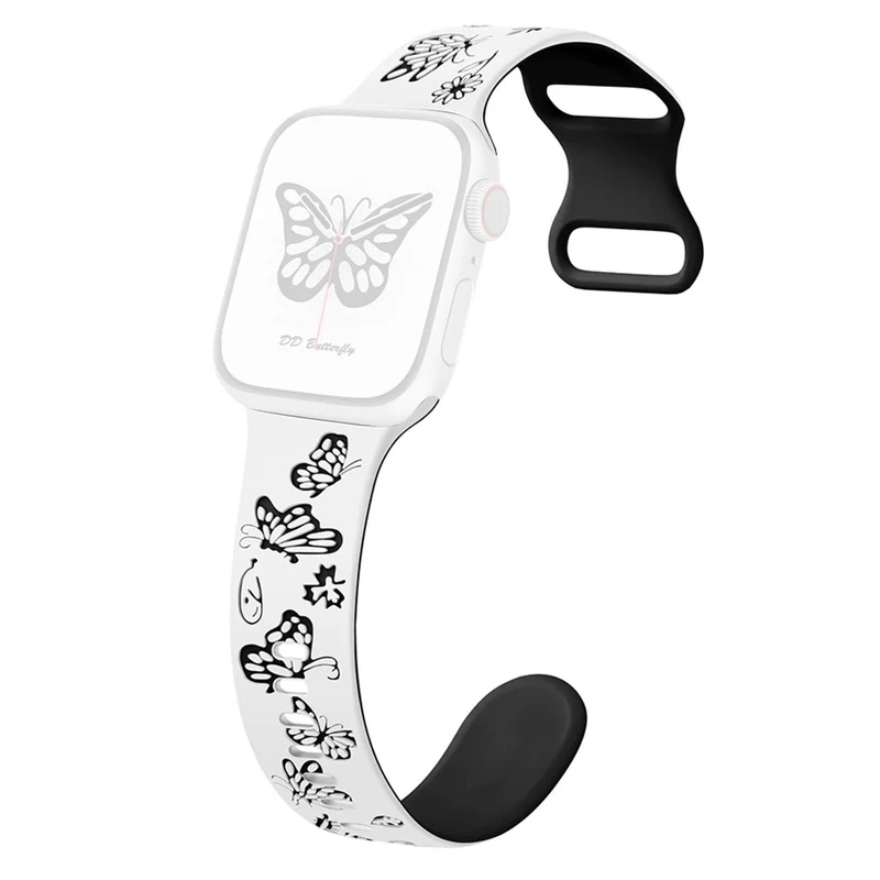 Wirklich Angenehm Apple Smartwatch Silikon Universell Armband