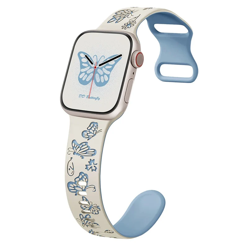 Wirklich Angenehm Apple Smartwatch Silikon Universell Armband
