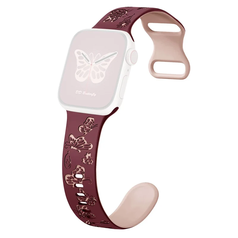 Wirklich Angenehm Apple Smartwatch Silikon Universell Armband